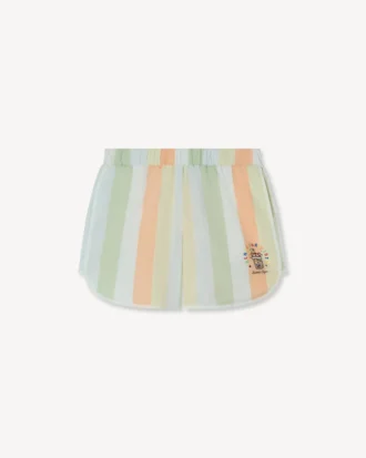 „Happy Sweet“ Bermudashorts aus Baumwollpopeline