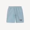 „Happy Sweet“ bestickte Bermudashorts aus French Terry