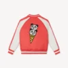 „Happy Sweet“-Jacke aus Baumwollsatin