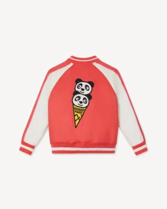 „Happy Sweet“-Jacke aus Baumwollsatin