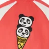 „Happy Sweet“-Jacke aus Baumwollsatin