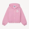 „Happy Sweet“ Jogging-Strickjacke aus French Terry