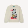 „Happy Sweet“ Sweatshirt aus French Terry