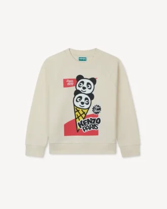 „Happy Sweet“ Sweatshirt aus French Terry