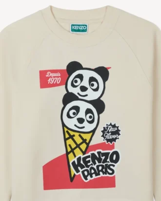 „Happy Sweet“ Sweatshirt aus French Terry