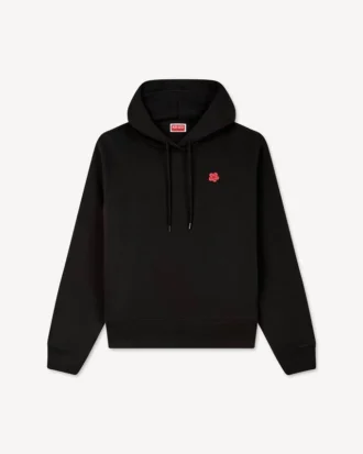 Hoodie mit „Boke Flower“-Stickerei