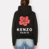 Hoodie mit „Boke Flower“-Stickerei