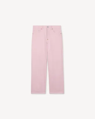 Jeans mit geradem Bein aus japanischem Denim