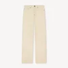 Jeans mit niedriger Taille aus japanischem Denim