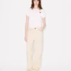 Jeans mit niedriger Taille aus japanischem Denim