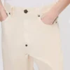 Jeans mit niedriger Taille aus japanischem Denim
