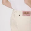 Jeans mit niedriger Taille aus japanischem Denim
