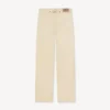 Jeans mit niedriger Taille aus japanischem Denim