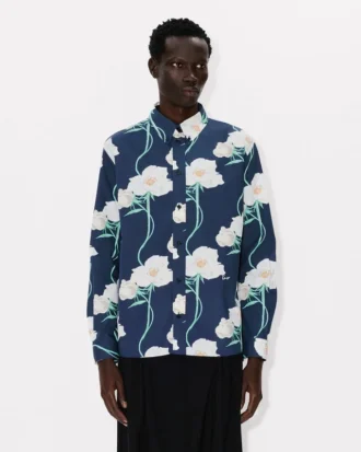 Kenzo Archive Rose‘ Freizeithemd aus Oxford-Baumwolle