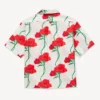 Kenzo Archive Rose‘ Hawaiihemd mit kurzen Ärmeln aus Baumwolle