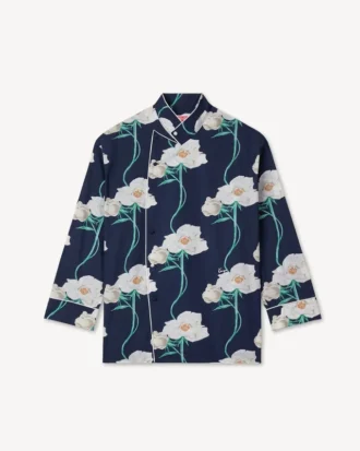 Kenzo Archive Rose‘ Hemd aus Baumwolle