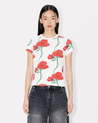 Kenzo Archive Rose‘ Hemd aus Baumwolle