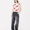 Kenzo Archive Rose‘ Hemd aus Baumwolle
