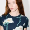 Kenzo Archive Rose‘ Hemd aus Baumwolle