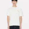 Kenzo Archive Rose‘ Hemd aus Baumwolle mit gesticktem Umriss