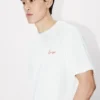Kenzo Archive Rose‘ Hemd aus Baumwolle mit gesticktem Umriss