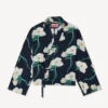 Kenzo Archive Rose‘ Light Kimono-Jacke aus Baumwolle