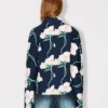 Kenzo Archive Rose‘ Light Kimono-Jacke aus Baumwolle