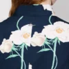Kenzo Archive Rose‘ Light Kimono-Jacke aus Baumwolle