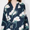 Kenzo Archive Rose‘ Light Kimono-Jacke aus Baumwolle