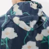 Kenzo Archive Rose‘ Militärparka aus technischem Taft