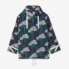 Kenzo Archive Rose‘ Militärparka aus technischem Taft