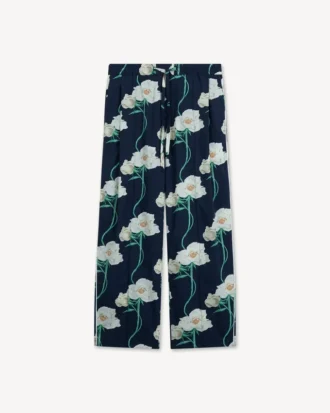 Kenzo Archive Rose‘ Pyjamahose aus Baumwolle