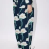 Kenzo Archive Rose‘ Pyjamahose aus Baumwolle