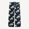 Kenzo Archive Rose‘ Pyjamahose aus Baumwolle