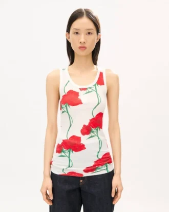 Kenzo Archive Rose‘ Skinny Tanktop