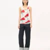 Kenzo Archive Rose‘ Skinny Tanktop