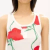 Kenzo Archive Rose‘ Skinny Tanktop