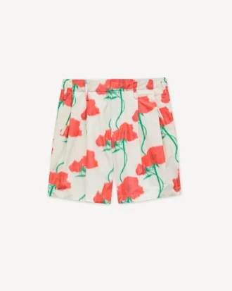 Kenzo Archive Rose‘ Tailored Shorts aus technischem Taft