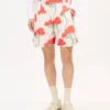Kenzo Archive Rose‘ Tailored Shorts aus technischem Taft