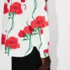 Kenzo Archive Rose‘ Zweireihiges Hemd aus Baumwolle
