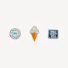 Kenzo Badges‘ Ansteckern-Set
