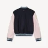 Kenzo Badges‘ bestickte College-Jacke aus Wolle