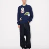 Kenzo Badges‘ bestickter Pullover aus Baumwollwolle