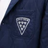 Kenzo Badges‘ gesteppte Workwear-Jacke aus Cupro