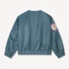 Kenzo Badges‘ Leichte Bomberjacke ohne Kragen
