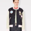 „Kenzo Badges“ Oversize-Varsity-Blouson aus Wolle