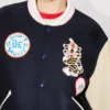 „Kenzo Badges“ Oversize-Varsity-Blouson aus Wolle