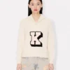 „Kenzo Badges“-Pullover aus Baumwollmischung