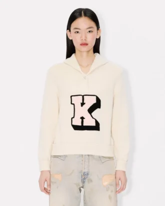 „Kenzo Badges“-Pullover aus Baumwollmischung