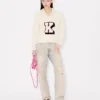 „Kenzo Badges“-Pullover aus Baumwollmischung